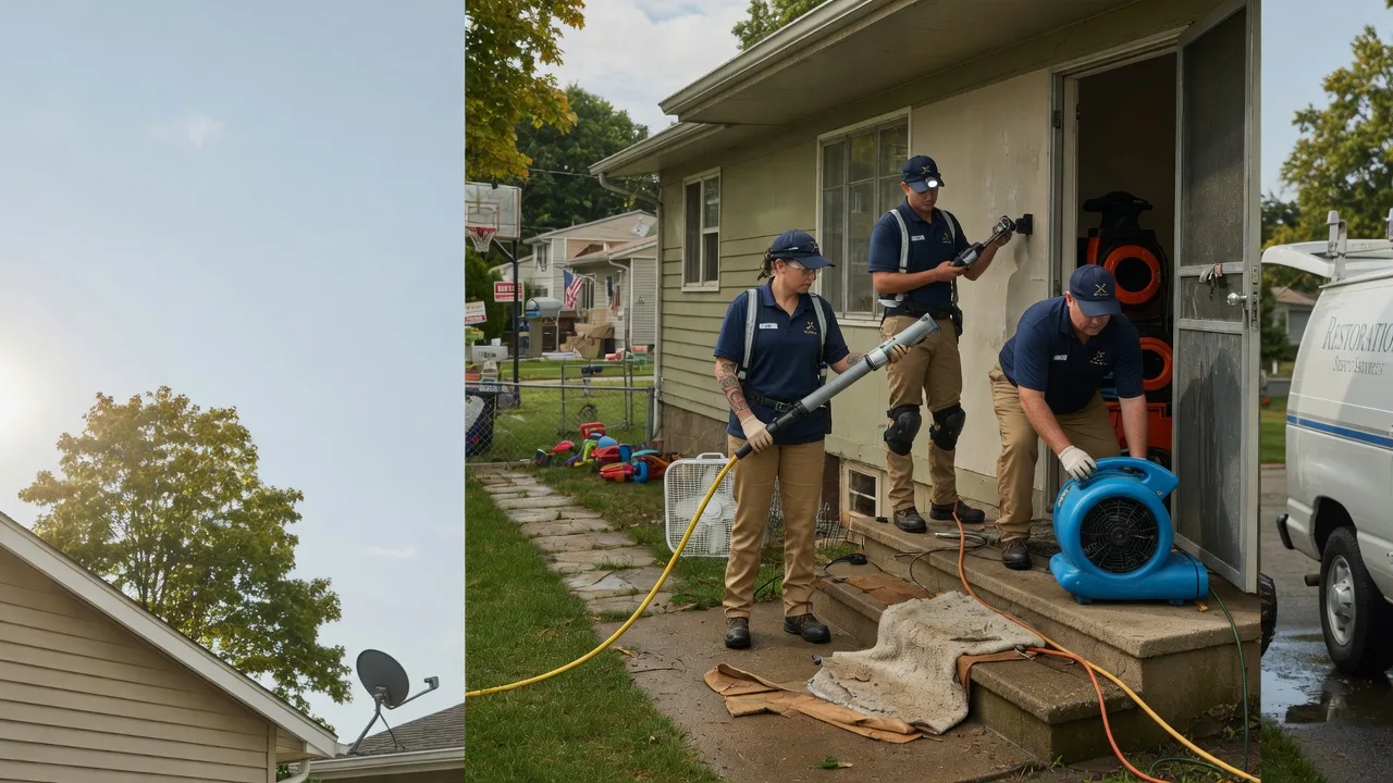 Crawl Space Water Removal in Center Line, MI near me