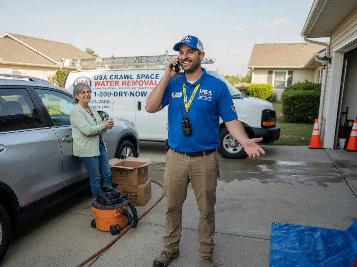 Crawl Space Water Removal Center Line, MI FAQs
